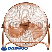 HomeBargains  Daewoo Copper 16 Inch Floor Fan