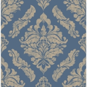 Graham & Brown Boutique Wallpaper Damaris Blue and Gold £15.00