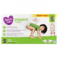 Walmart  Parents Choice Diapers (Choose Size and Count)
