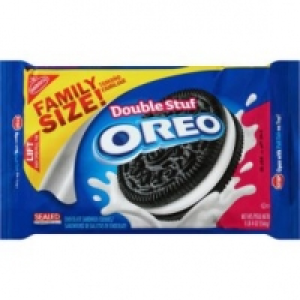 Oreo Double Stuf Cookies, Family Size, 20 Oz
