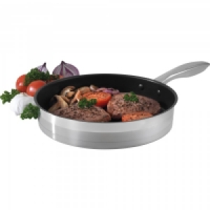 Salter Frying Pan Stainless Steel 28cm