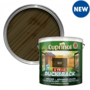 Cuprinol 5 Year Ducksback Harvest Brown 9L