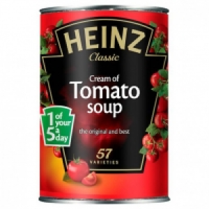 HEINZ TOMATO SOUP 400G £0.65
