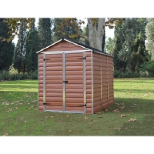 Palram Skylight Amber Shed - 6 x 8 ft &pound;492.00