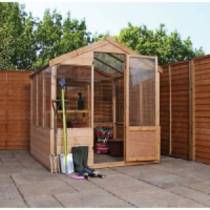 Mercia Timber Framed Apex Greenhouse - 8 x 6 ft £492.99