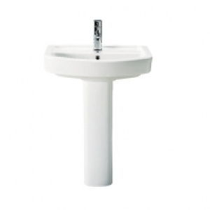Wickes Capri Narrow Basin with Full Pedestal 600mm £80.00