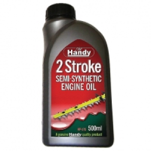 Handy Semi-Synthetic 2 Stroke Engine Oil - 500ml £5.00