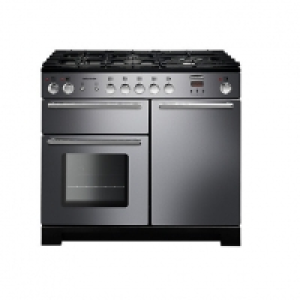 Rangemaster Infusion 100 Dual Fuel Range Cooker - Stainless  &pound;2,089.00