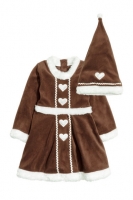 HM   Gingerbread dress and hat