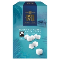 Makro Tate & Lyle Tate & Lyle Fairtrade Cane Sugar White Rough Cut Sugar Cubes