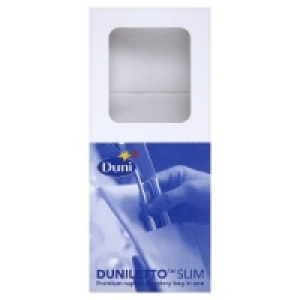 Duni 65 Duniletto Slim Premium Napkin & Cutlery Pocket in On