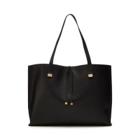 Debenhams  The Collection - Black bar detail shopper bag