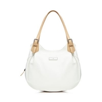 Debenhams  The Collection - White three compartment shoulder bag