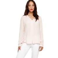 Debenhams  Phase Eight - Pink brooke long sleeve blouse
