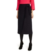 Debenhams  Phase Eight - Black Emeraude cross front skirt