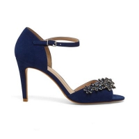 Debenhams  Phase Eight - Blue eleonor jewel trim sandals