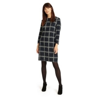 Debenhams  Phase Eight - Navy and Ivory sybil sketched check tunic