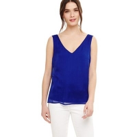 Debenhams  Phase Eight - Blue makayla silk cami blouse