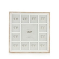 Debenhams  Home Collection - Washed wooden aperture photo frame