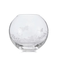 Debenhams  Home Collection - Butterfly etched fish bowl vase