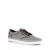 Debenhams  Vans - Grey canvas Atwood lace up trainers