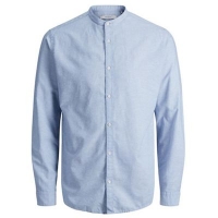 Debenhams  Jack & Jones - Light blue Summer Mao shirt