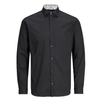 Debenhams  Jack & Jones - Black Russel long sleeve shirt