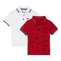 Debenhams  bluezoo - Pack of two boys assorted polo shirts