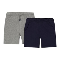 Debenhams  bluezoo - Pack of two boys navy and grey shorts