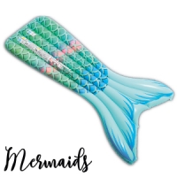 HomeBargains  Mermaid Tail Inflatable