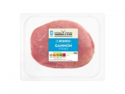 Warren < Sons 2 Gammon Steaks £0.99