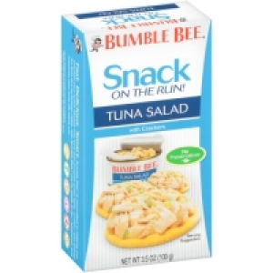 Bumble Bee Snack On The Run! Tuna Salad with Crackers, 3.5 o