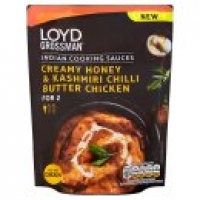 Asda Loyd Grossman Creamy Honey & Kashmiri Chilli Butter Chicken Mild Curry Sau