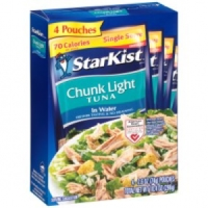 StarKist Chunk Light Tuna in Water - 2.6 Ounce Pouches (Pack