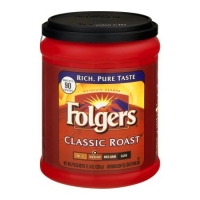 Walmart  Folgers Ground Coffee Classic Roast Medium, 11.3 OZ
