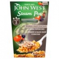 Asda John West Tuna Infusions with Mixed Peppercorn & Tomato & Black Olive 