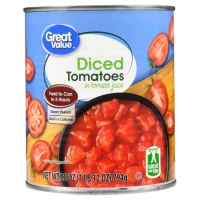 Walmart  Great Value Diced Tomatoes In Tomato Juice, 28 Oz