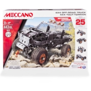 Meccano 25 Model 4x4 Off-Road Truck Set