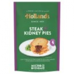 4 Steak & Kidney Pies £2.50