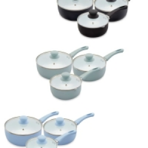 Ceramic Coated Pan Set 3 Piece £19.99