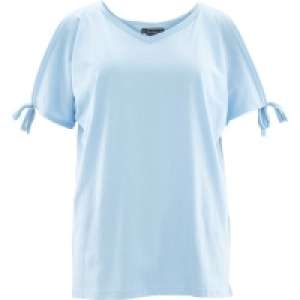Avenue Blue Open Shoulder Top &pound;4.99