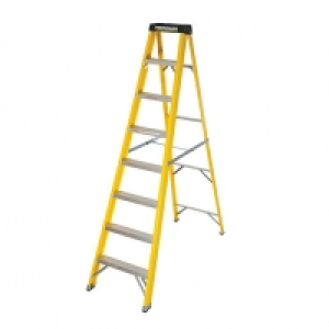 Youngman GRP 8 Tread Heavy Duty Fibreglass Stepladder &pound;89.00