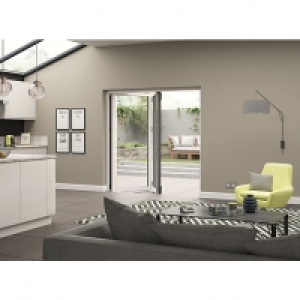 Jci Aluminium Bi-fold Door Set White Right Opening 2090 x 17 &pound;2,199.00