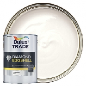 Dulux Trade Diamond Eggshell Emulsion Paint - Pure Brilliant £54.30
