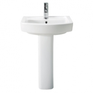 Wickes Capri Basin with Full Pedestal 500mm £70.00