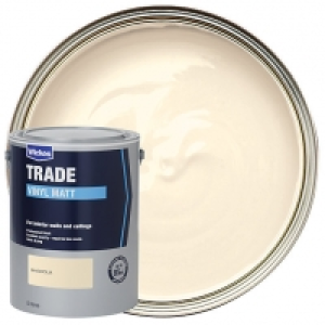 Wickes Trade Vinyl Matt Emulsion Paint - Magnolia 5L £18.00