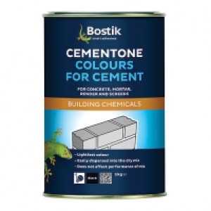 Bostik Cementone Cement & Mortar Dye - Black 1kg £7.80