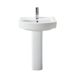 Wickes Capri Basin with Full Pedestal 550mm £70.00