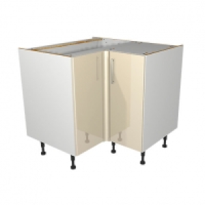 Wickes Orlando Cream Corner Base Unit - 925mm £140.00