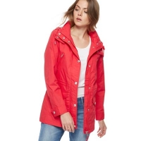 Debenhams  Mantaray - Red shower proof hooded jacket
